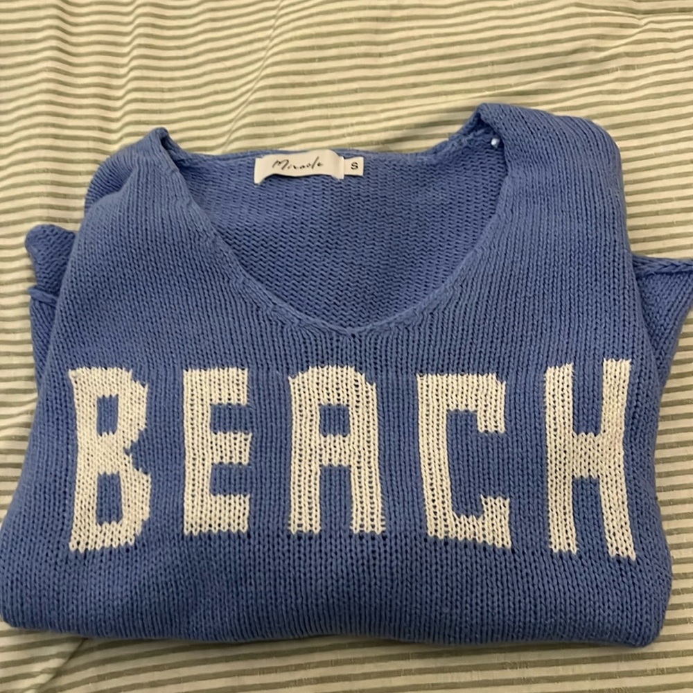 Beach sweater